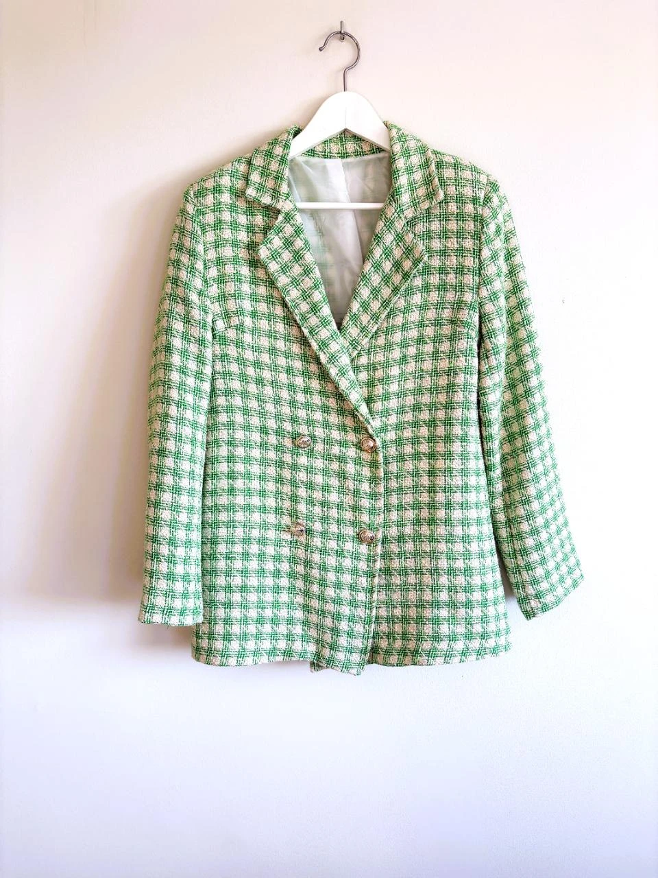 Blazer Chic Edel Rose – Tamanho P – Botões Dourados – photo 6